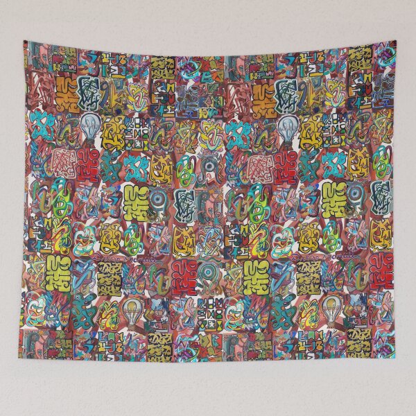 Item preview, Graffitis graffitis designed and sold by Diego Manuel Rodriguez.