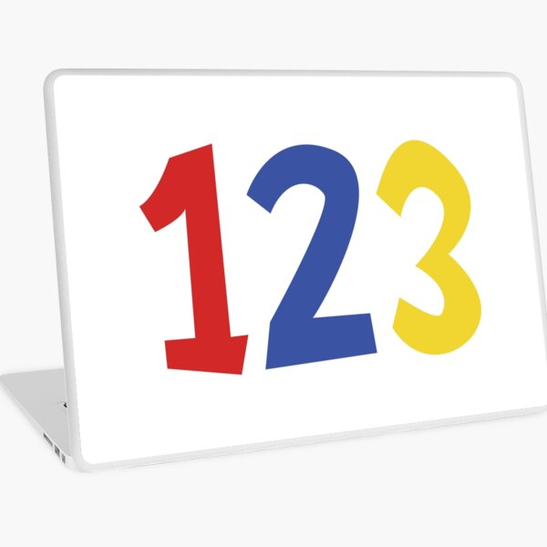 123 Laptop Skin