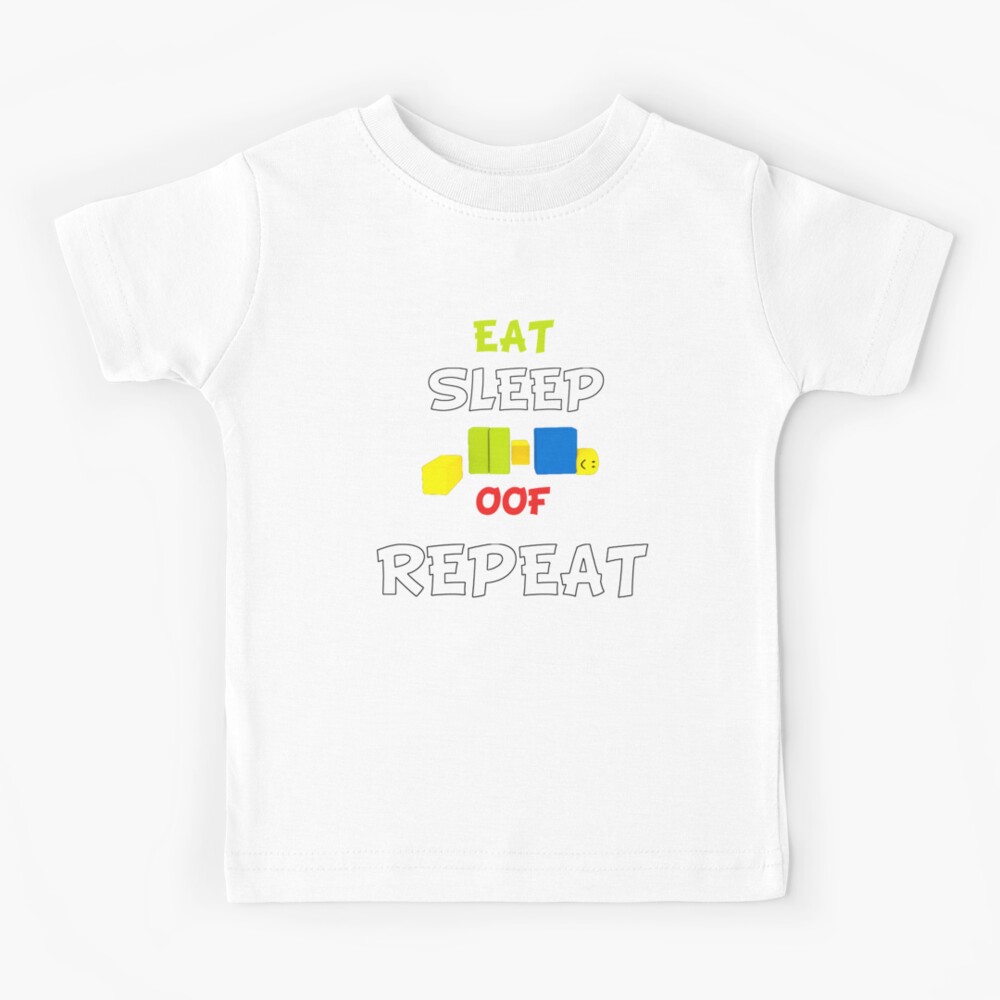 Roblox Oof Gaming Noob Kids T Shirt By Nice Tees Redbubble - roblox noob oof t shirt by nice tees redbubble