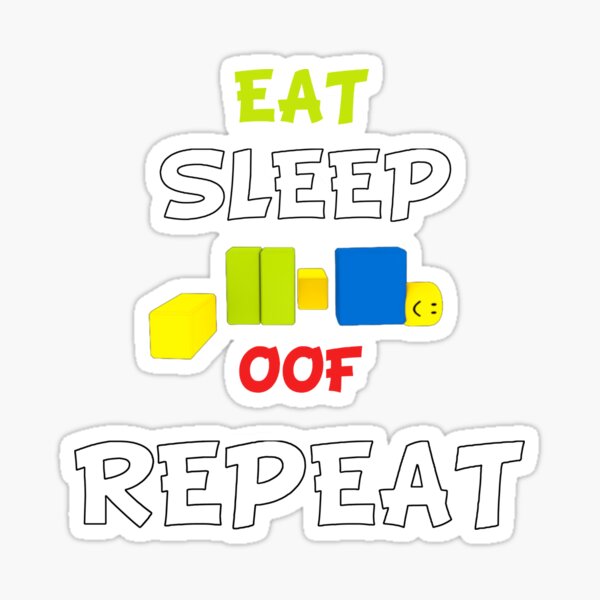 Roblox Go Commit Die Sticker By Smoothnoob Redbubble - roblox go commit die t shirt by smoothnoob redbubble