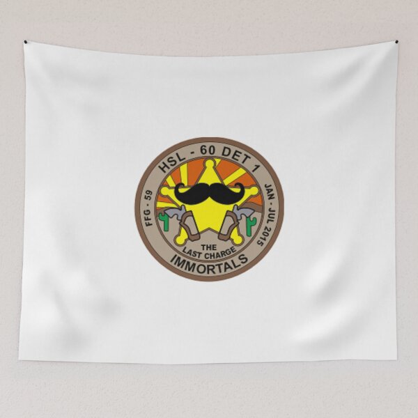 Item preview, HSL-60 Helicopter Anti-Sub Squadron 60 Light Immortals Decal designed and sold by MilitaryPlus.