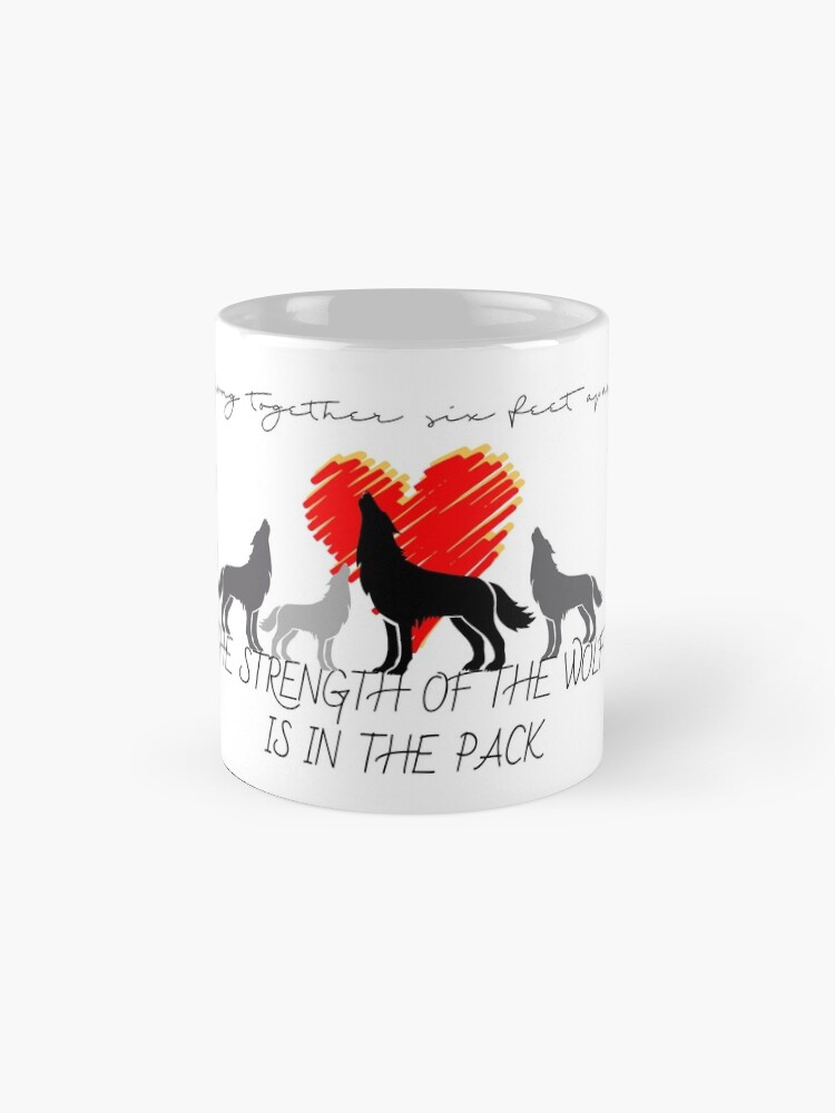 Alternate view of The Strength of the Wolf Mug