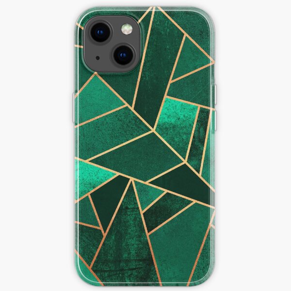 Emerald and Copper iPhone Soft Case