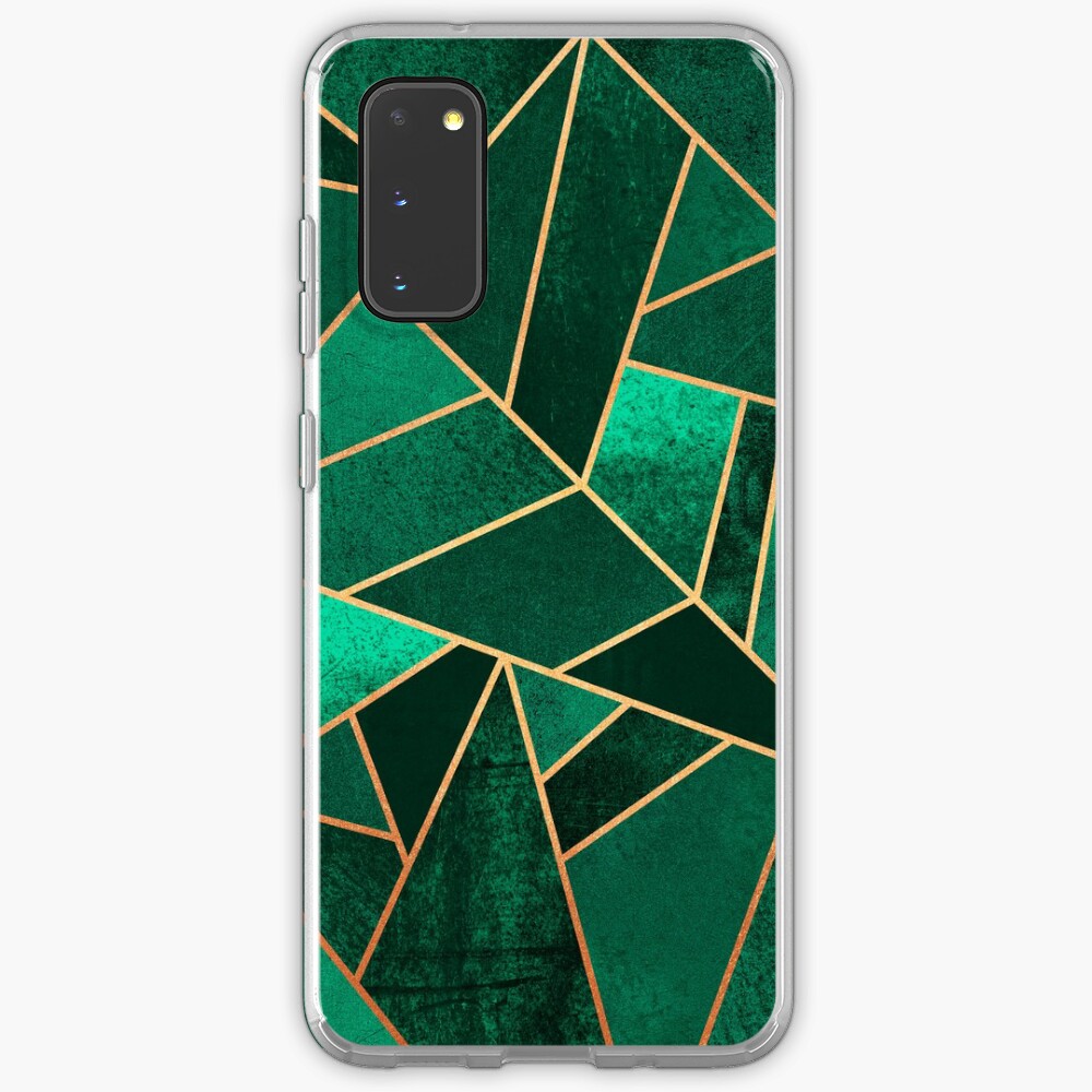 Emerald and Copper Case & Skin for Samsung Galaxy