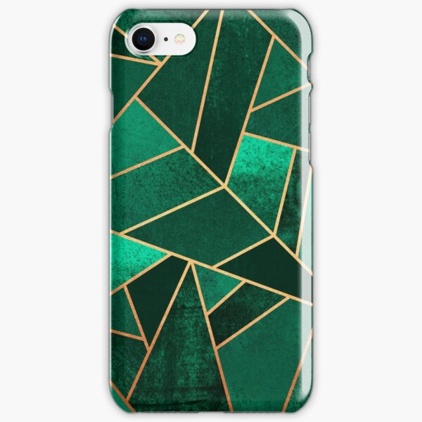 Emerald and Copper iPhone Snap Case