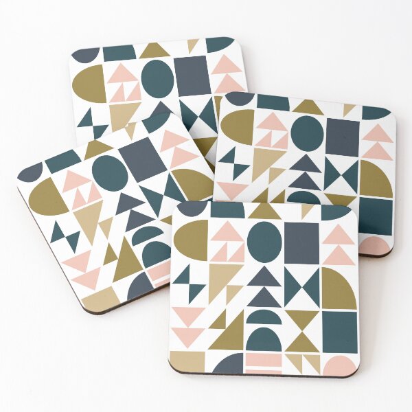 Item preview, Simple Shapes, Stunning Colorway designed and sold by JuneJournal.
