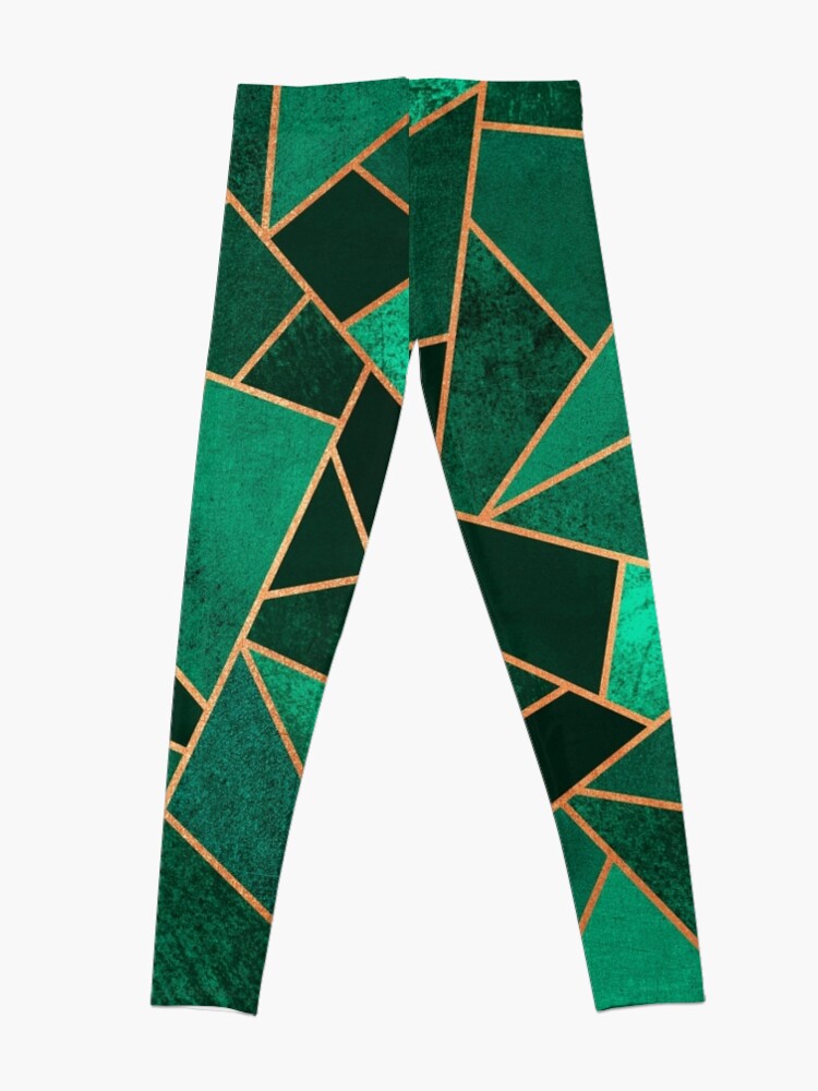 Alternate view of Emerald and Copper Leggings