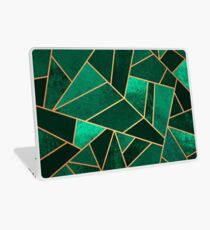 Smaragd und Kupfer Laptop Folie