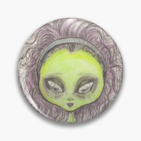 Item preview, Alien Girl With Pet designed and sold by PixlPixi.