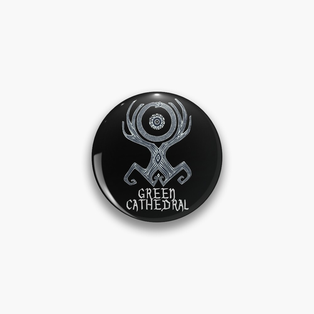 Green Cathedral Pin