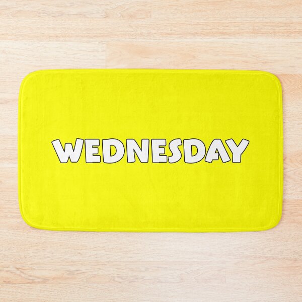 Item preview, WEDNESDAY - White Writing designed and sold by akaiawa.