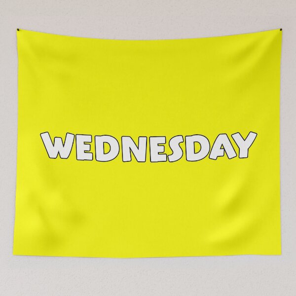 Item preview, WEDNESDAY - White Writing designed and sold by akaiawa.