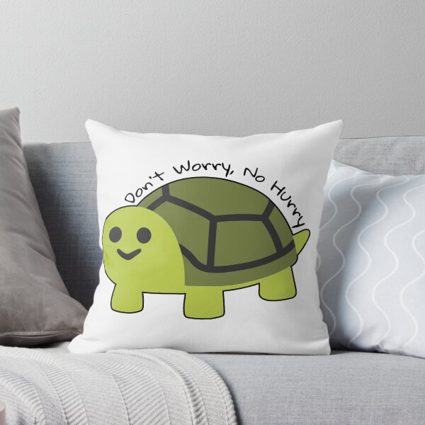 Item preview, Don't Worry, No Hurry - Cute Turtle designed and sold by Sweet-Toffeedog.