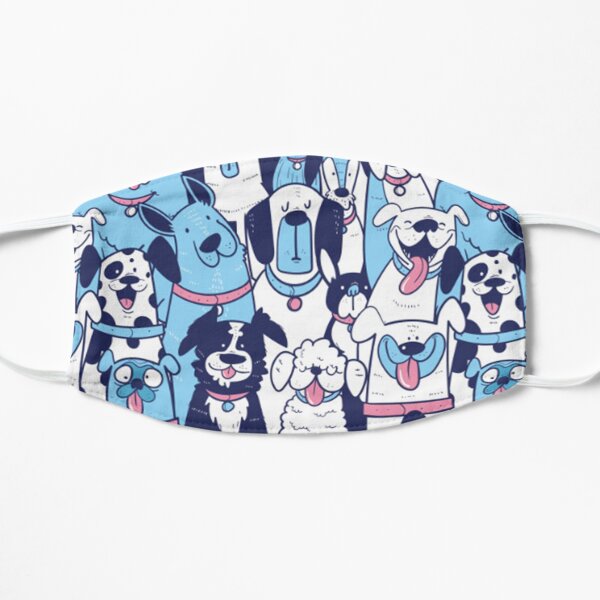 funny dog faces Mask