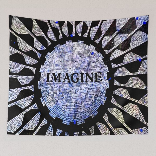 Item preview, Imagine Black and Blue Mosaic Creative Fun designed and sold by mwagie.