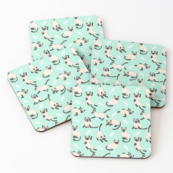 Item preview, Siamese Cats designed and sold by SparkleSnake.