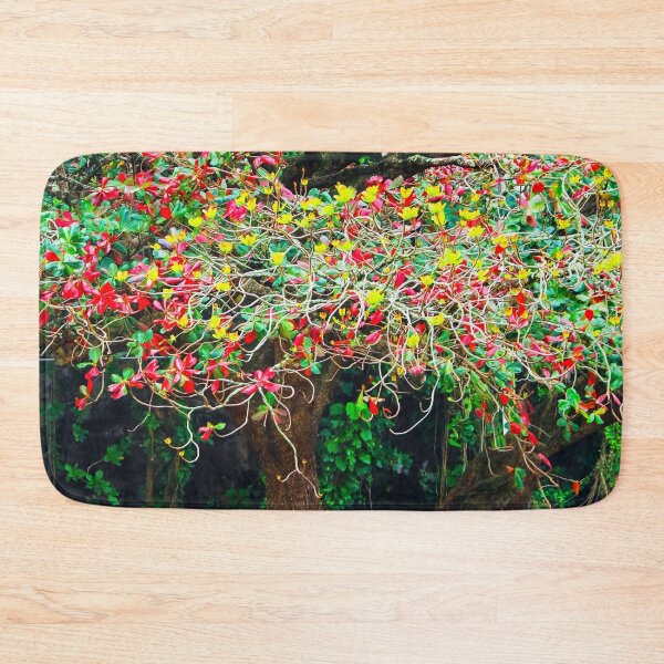Item preview, big tree with green yellow and red leaves designed and sold by Mrvell.