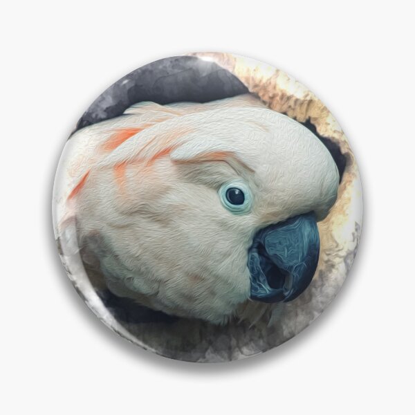 Item preview, Cockatoo with red crest designed and sold by Pearcatprod.