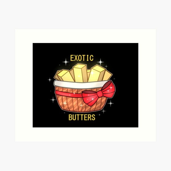 FNAF exotische Butter Kunstdruck