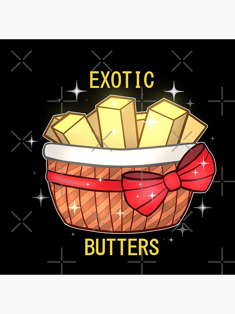 "FNAF Exotic Butters" Throw Pillow for Sale by Sciggles | Redbubble