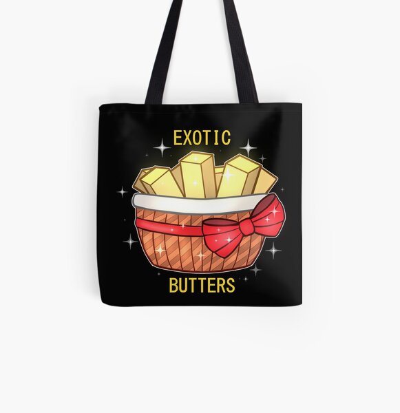 Mantecas exóticas FNAF Bolsa estampada de tela