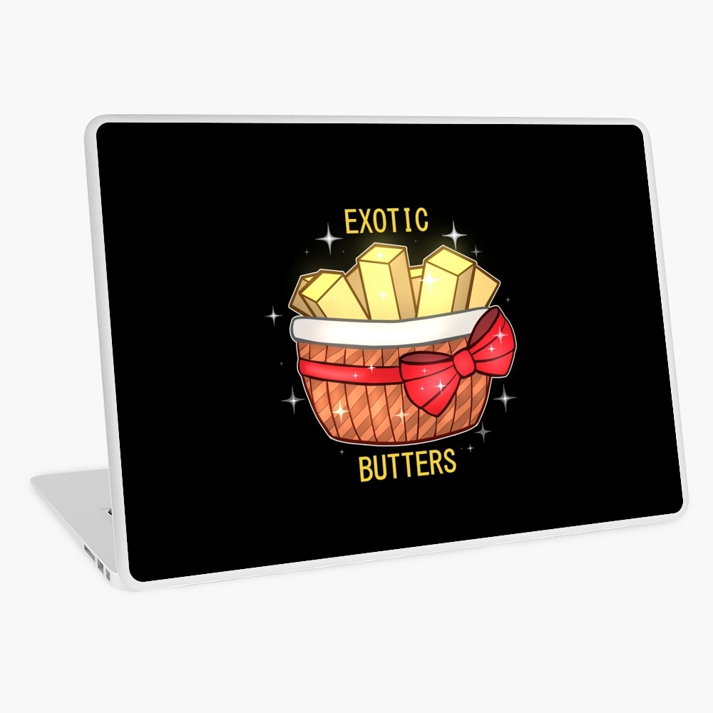 "FNAF Exotic Butters" Laptop Skin for Sale by Sciggles | Redbubble