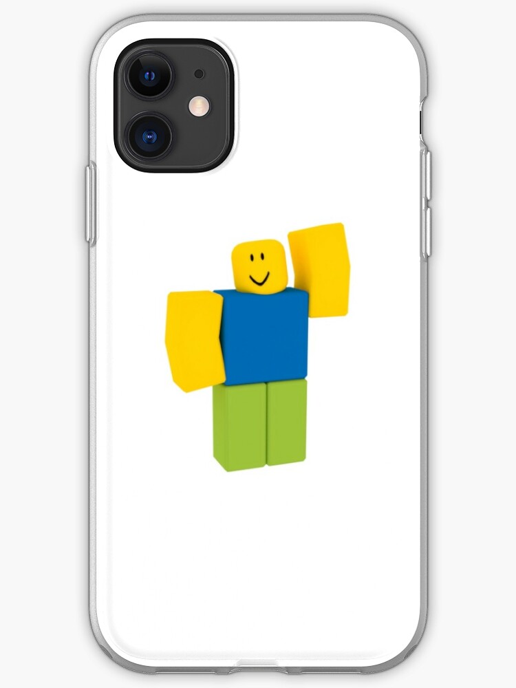Roblox Noob Oof Iphone Case Cover By Nice Tees Redbubble - how to look like a noob on roblox mobile