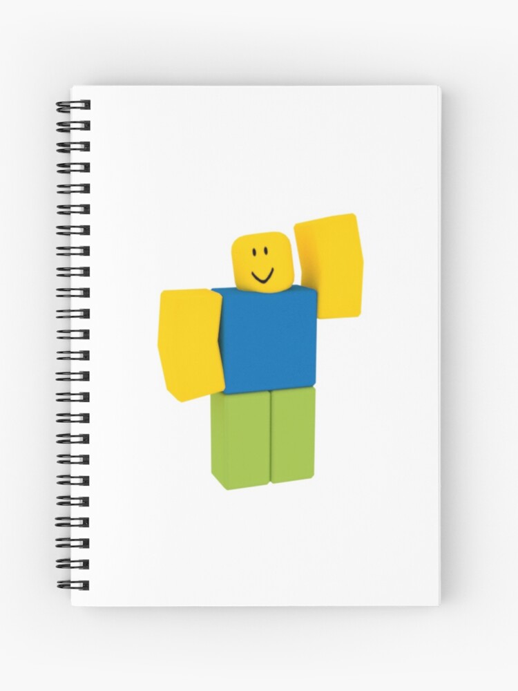 Roblox Noob Oof Spiral Notebook By Nice Tees Redbubble - roblox noob die