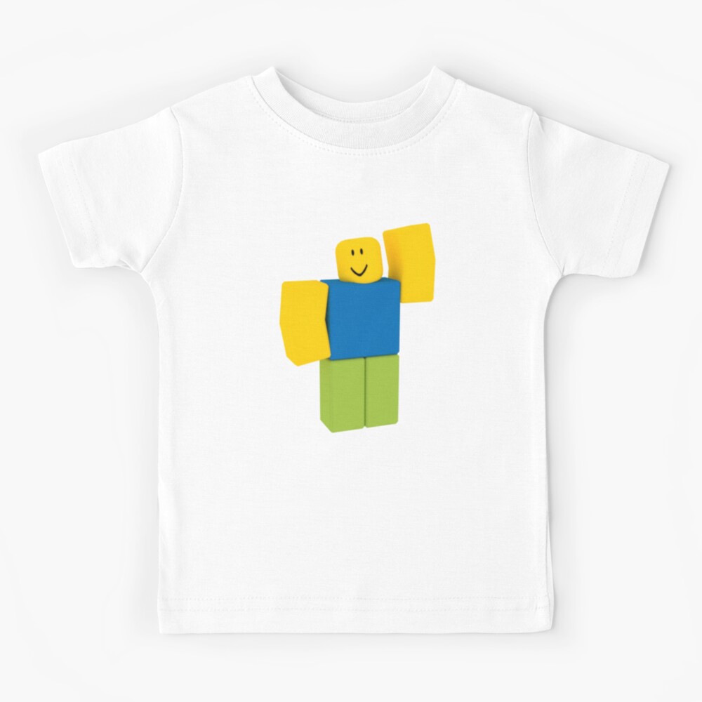Roblox Noob Oof Kids T Shirt By Nice Tees Redbubble - official noob t shirt roblox