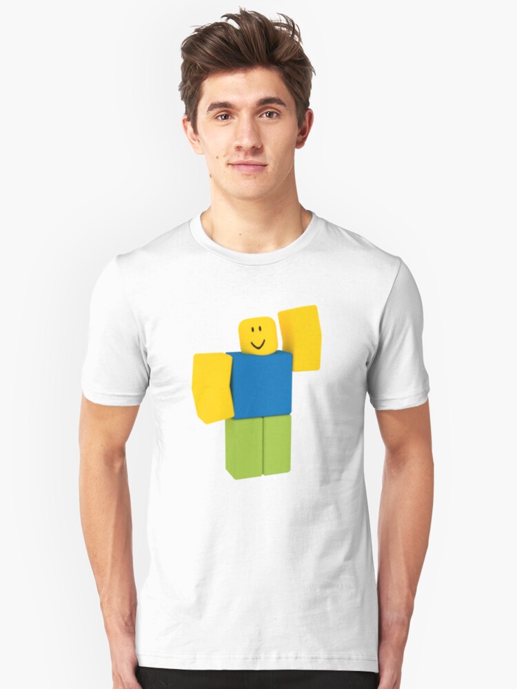 Roblox Noob Oof T Shirt By Nice Tees Redbubble - oof muscle roblox noob