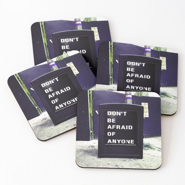 Item preview, Don't Be Afraid of Anyone Motivational designed and sold by mwagie.