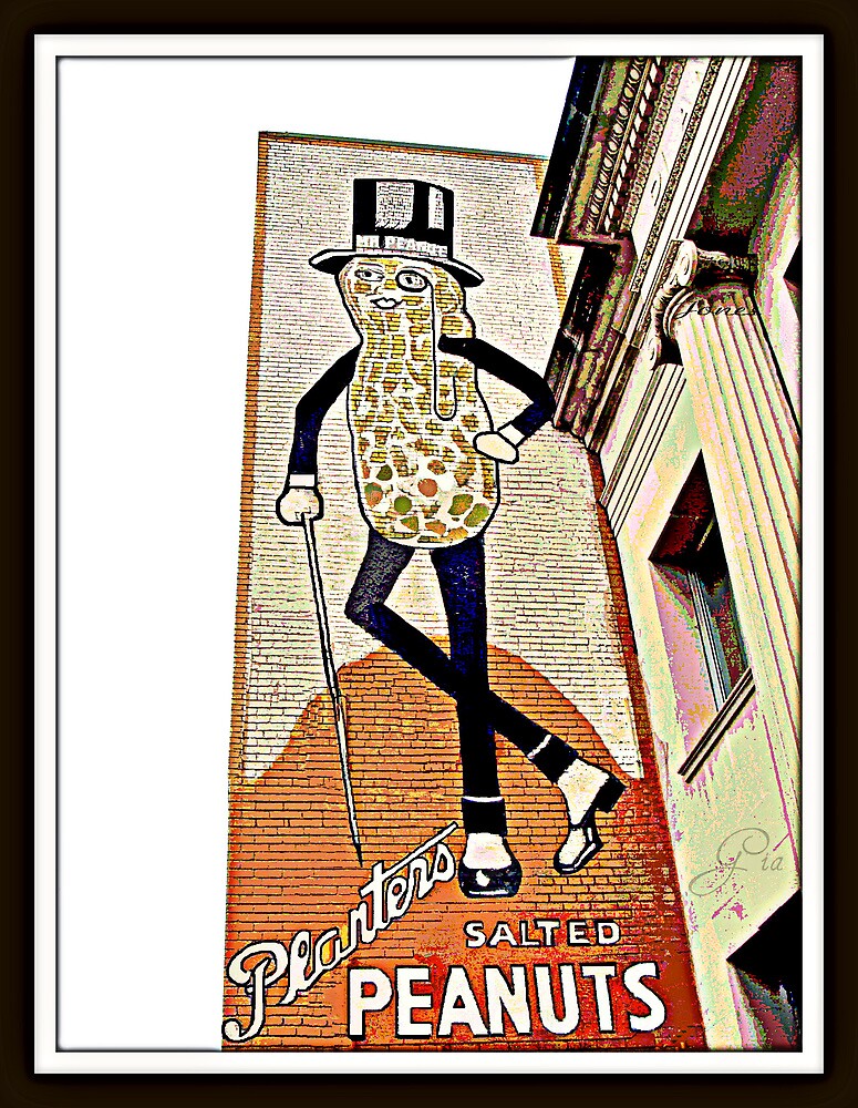 ""Mr Peanut" WilkesBarre, Pennsylvania" by Gail Jones Redbubble