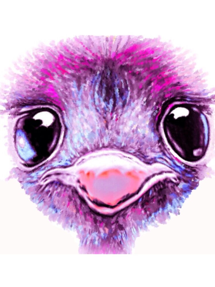 Pink Ostrich Baby Zuri