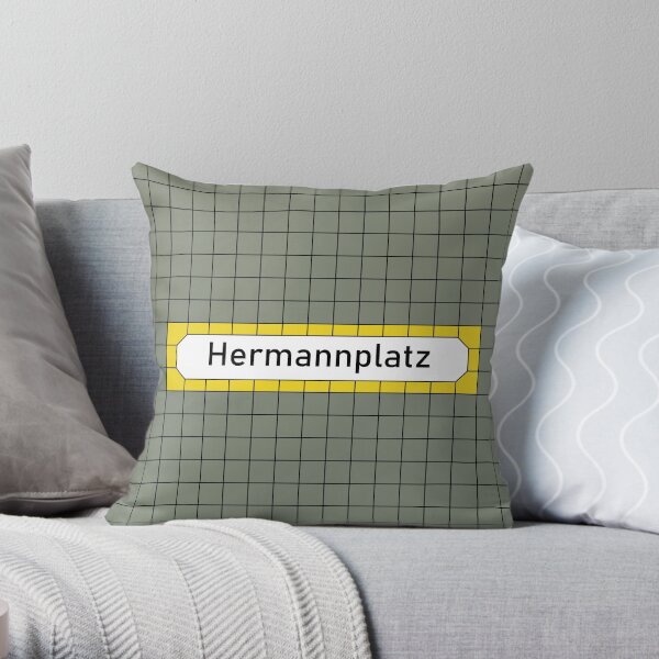 U-Bahnhof Berlin Hermannplatz Dekokissen