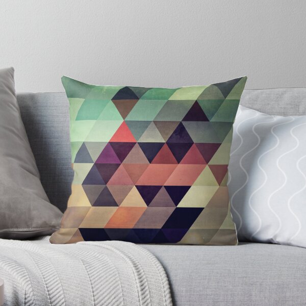 74 // tryypyzoyd Throw Pillow