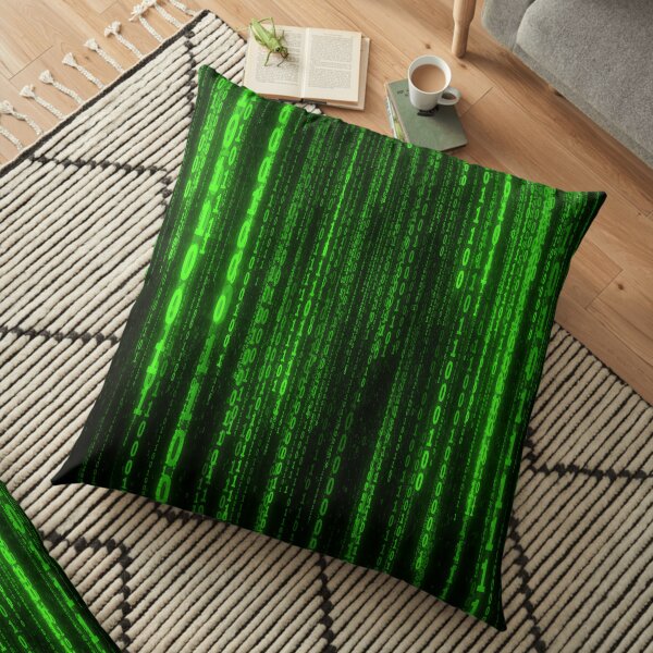 the code Floor Pillow