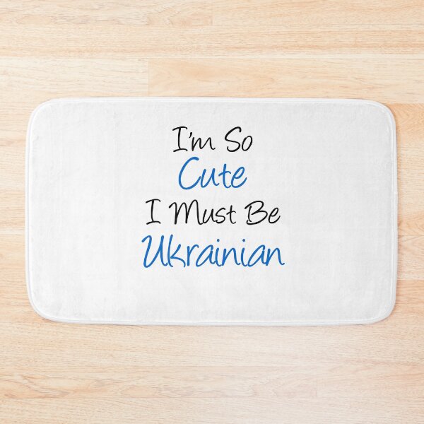 Item preview, I'm So Cute I Must Be Ukrainian designed and sold by jaycartoonist.
