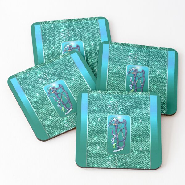 Item preview, Horse glitter turquoise Horse glimmer turquoise designed and sold by Rhea Silvia Will.