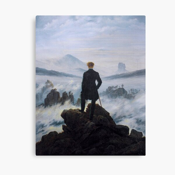 Item preview, Wanderer above the Sea of Fog designed and sold by TonyAra.