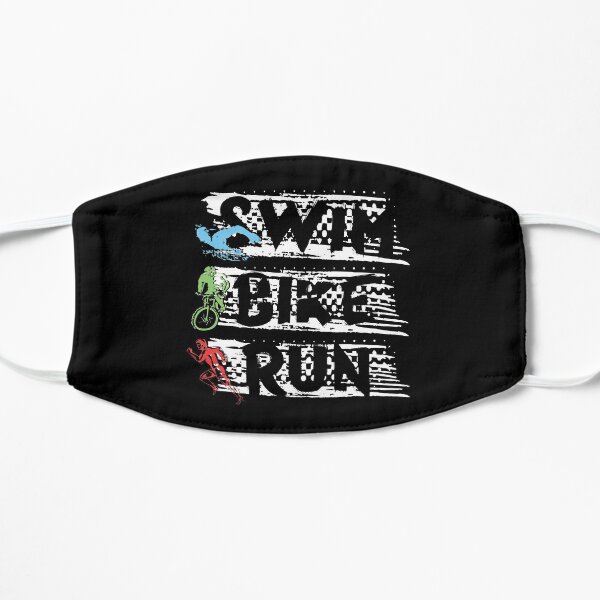 Triathlon - Natation, vélo, course triathlète Masque sans plis