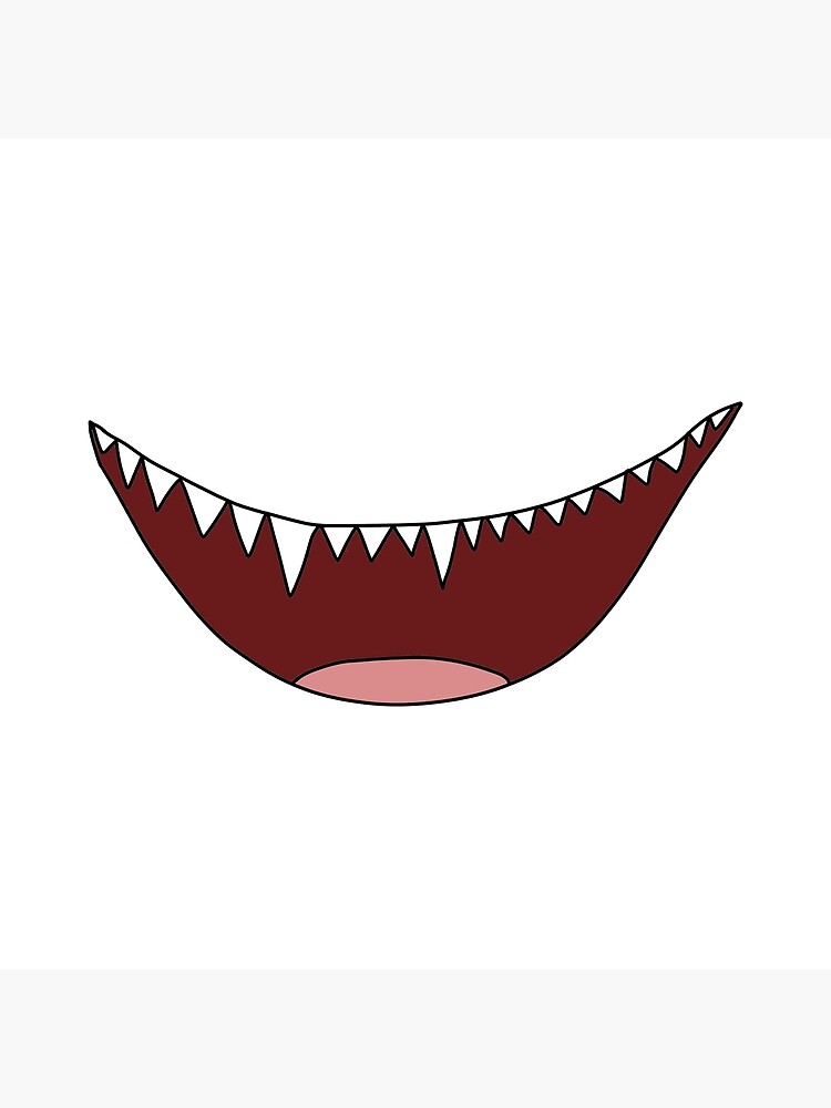 "Anime Fangs Mask" Poster for Sale by achristian2020 Redbubble