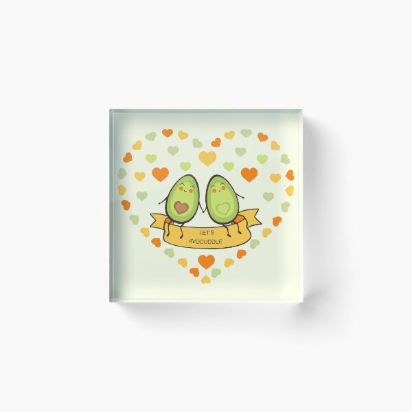 Item preview, Let's avocuddle! designed and sold by Elenanaylor.