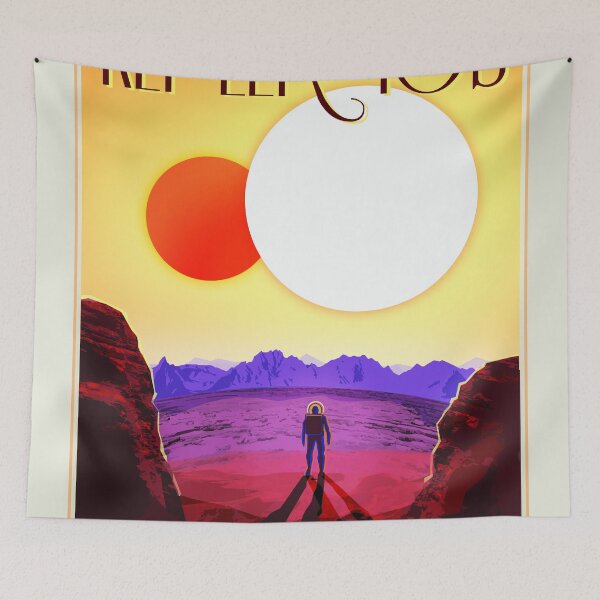 Item preview, 'Kepler-16b' NASA JPL 'Visions of the Future' designed and sold by Stellar-Prints.