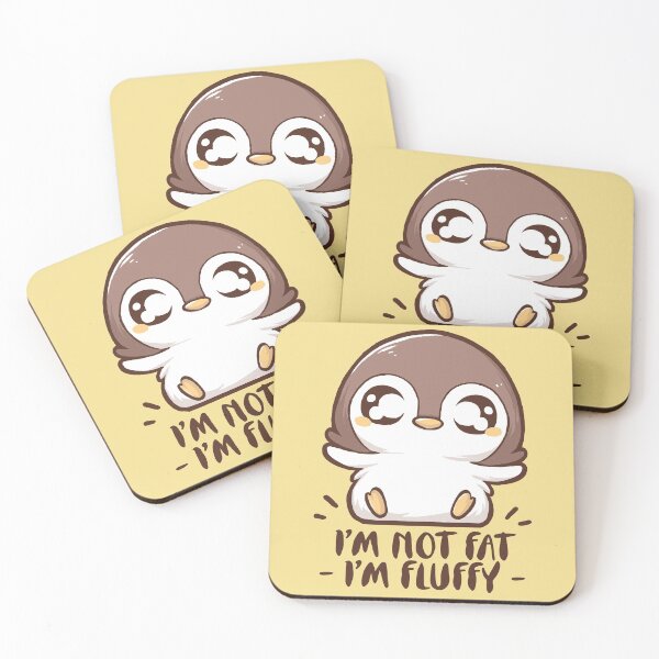 Item preview, Im Not Fat Im Fluffy designed and sold by xMorfina.