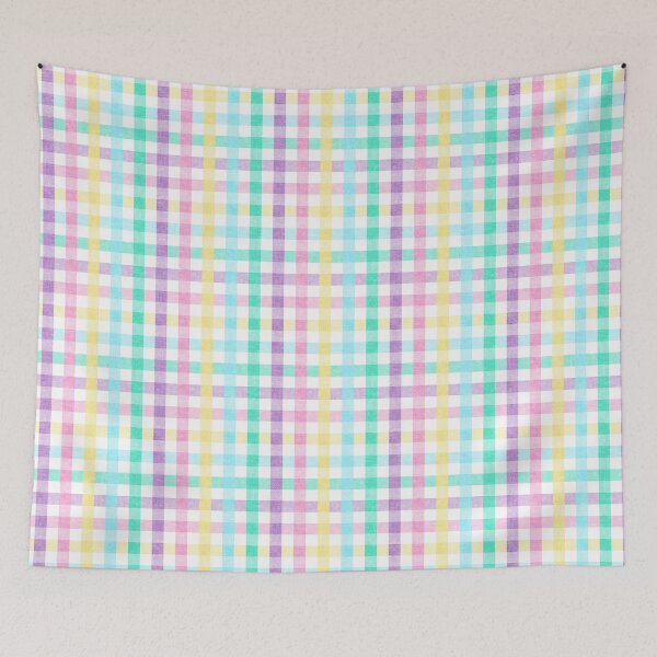 Item preview, Spring Plaid - Pastel Easter Check designed and sold by littlearrow.