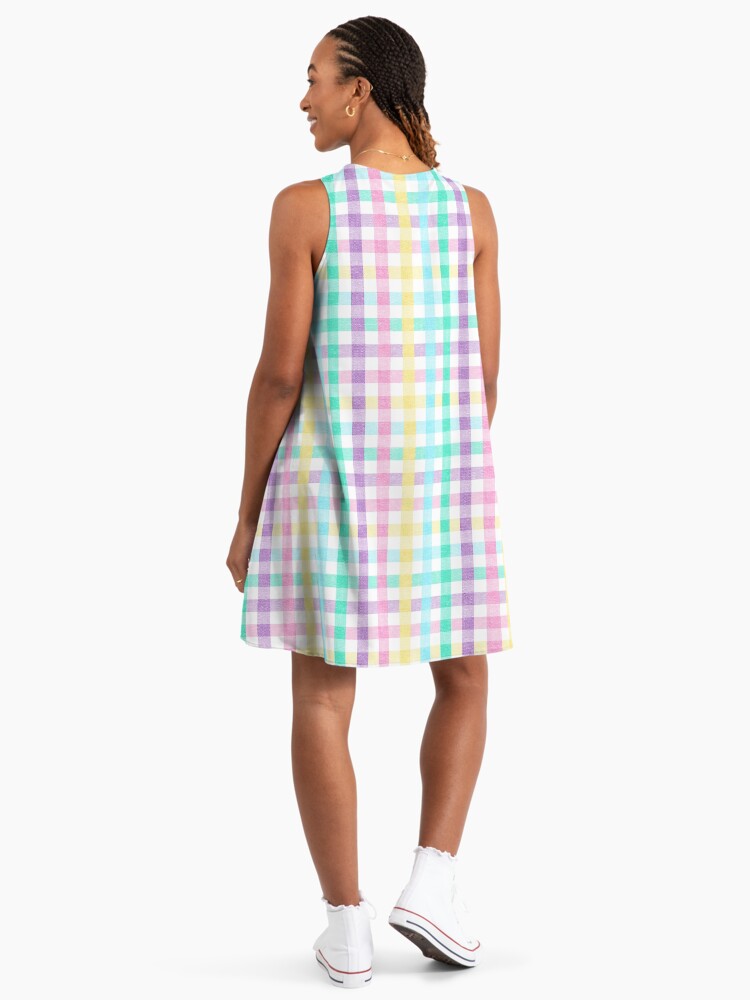 Spring Plaid - Pastel Easter Check" A-Line Dress for Sale by littlearrow | Redbubble Spring Plaid - Pastel Easter Check" A-Line Dress for Sale by littlearrow | Redbubble
