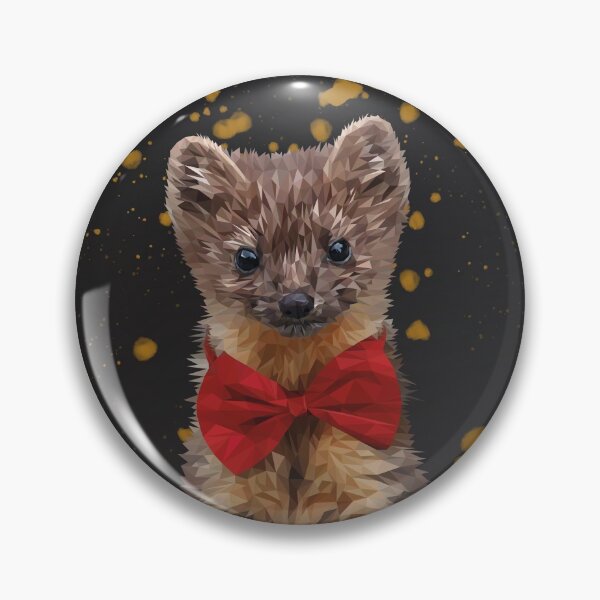 Item preview, Weasel with Bow tie designed and sold by Artenreich.