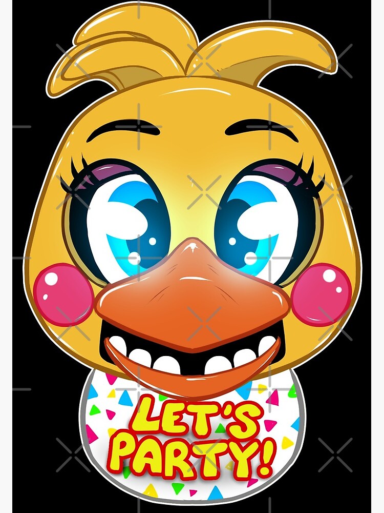 FNAF - Chica Metal Print for Sale by SaiNeko08