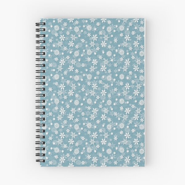 Item preview, Christmas Icy Blue Velvet Snow Flakes designed and sold by paperandfrill.