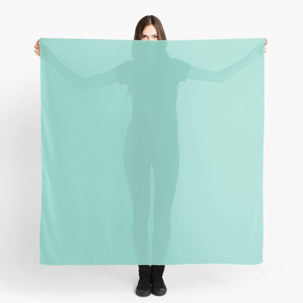 Seafoam Blue-Green Scarf